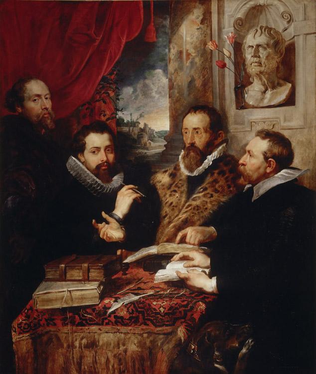 Peter Paul Rubens The Four Philosophers (mk08) France oil painting art